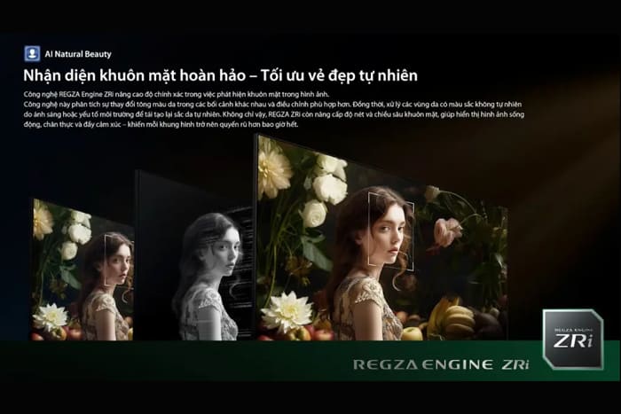 Smart Tivi Mini LED Toshiba AI 4K 75 inch 75Z770RP